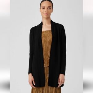 Eileen Fisher Organic Linen Blend Knit Cardigan